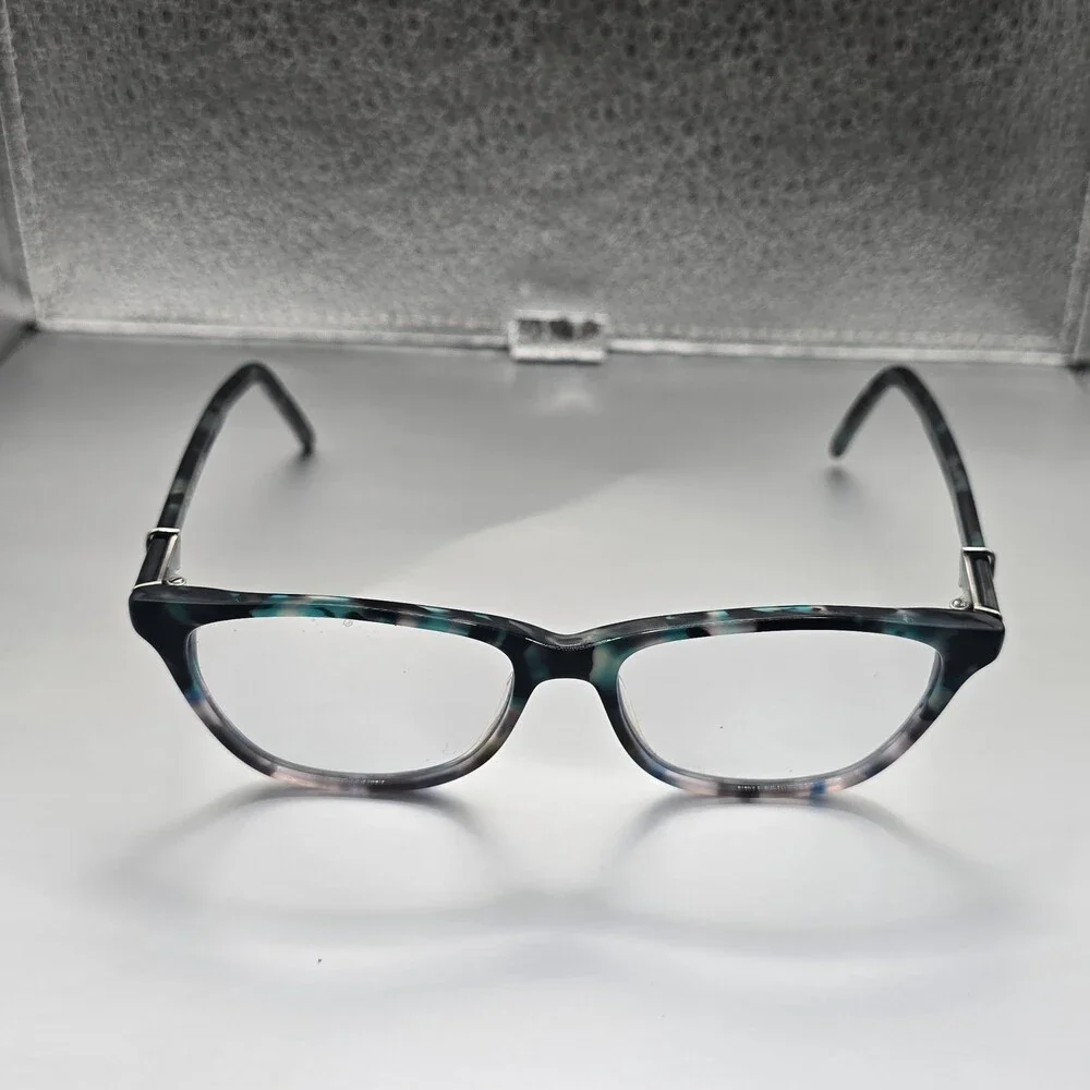 ROBERT MARC 899-378 Optical Tortoise Teal Authentic Cat Eye Glasses 50-16 France